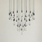 Soltaire Modern Round Chandelier 17" 24" 36" 58"