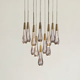 Soltaire Modern Round Chandelier 17" 24" 36" 58"