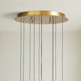 Soltaire Modern Round Chandelier 17" 24" 36" 58"
