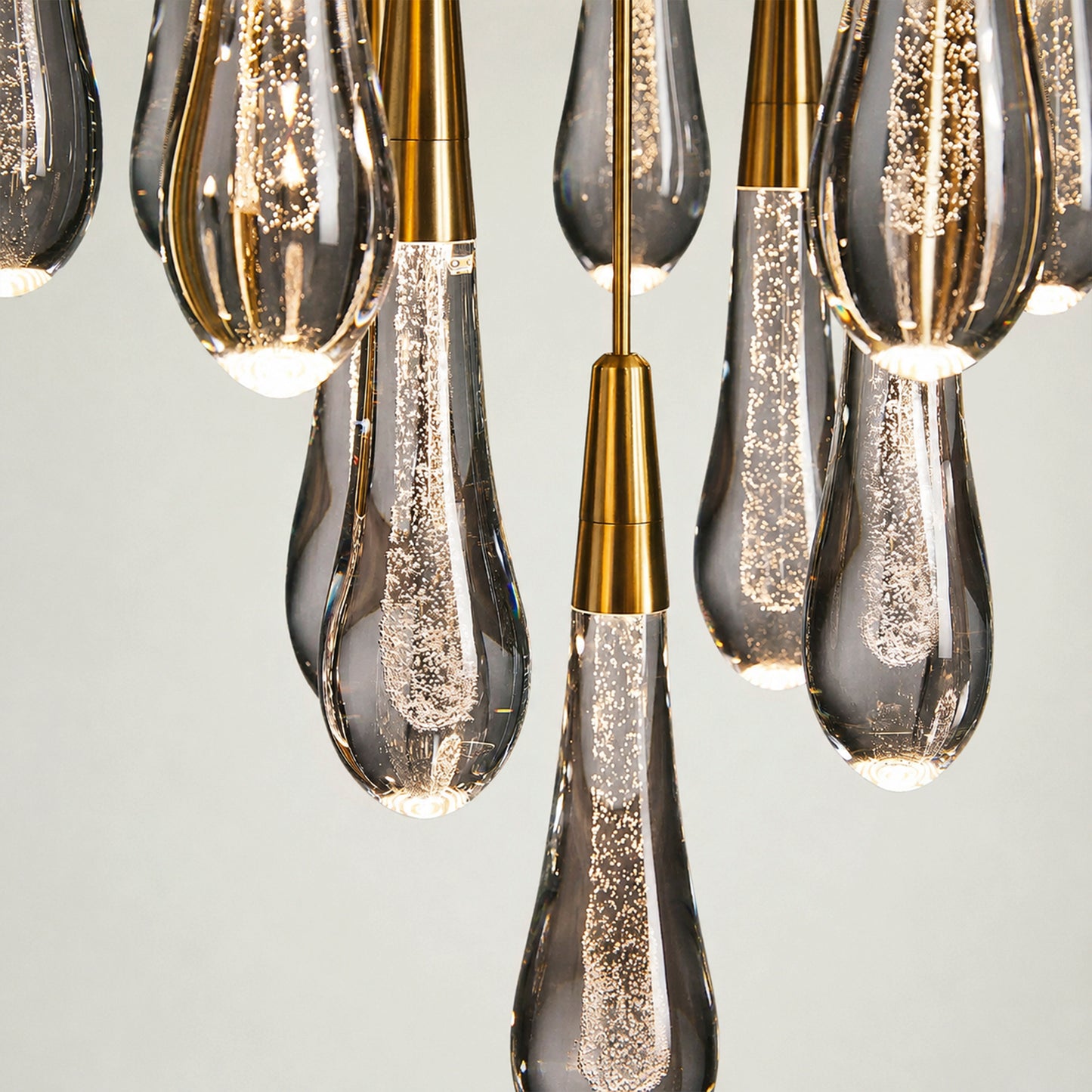 Soltaire Modern Round Chandelier 17" 24" 36" 58"