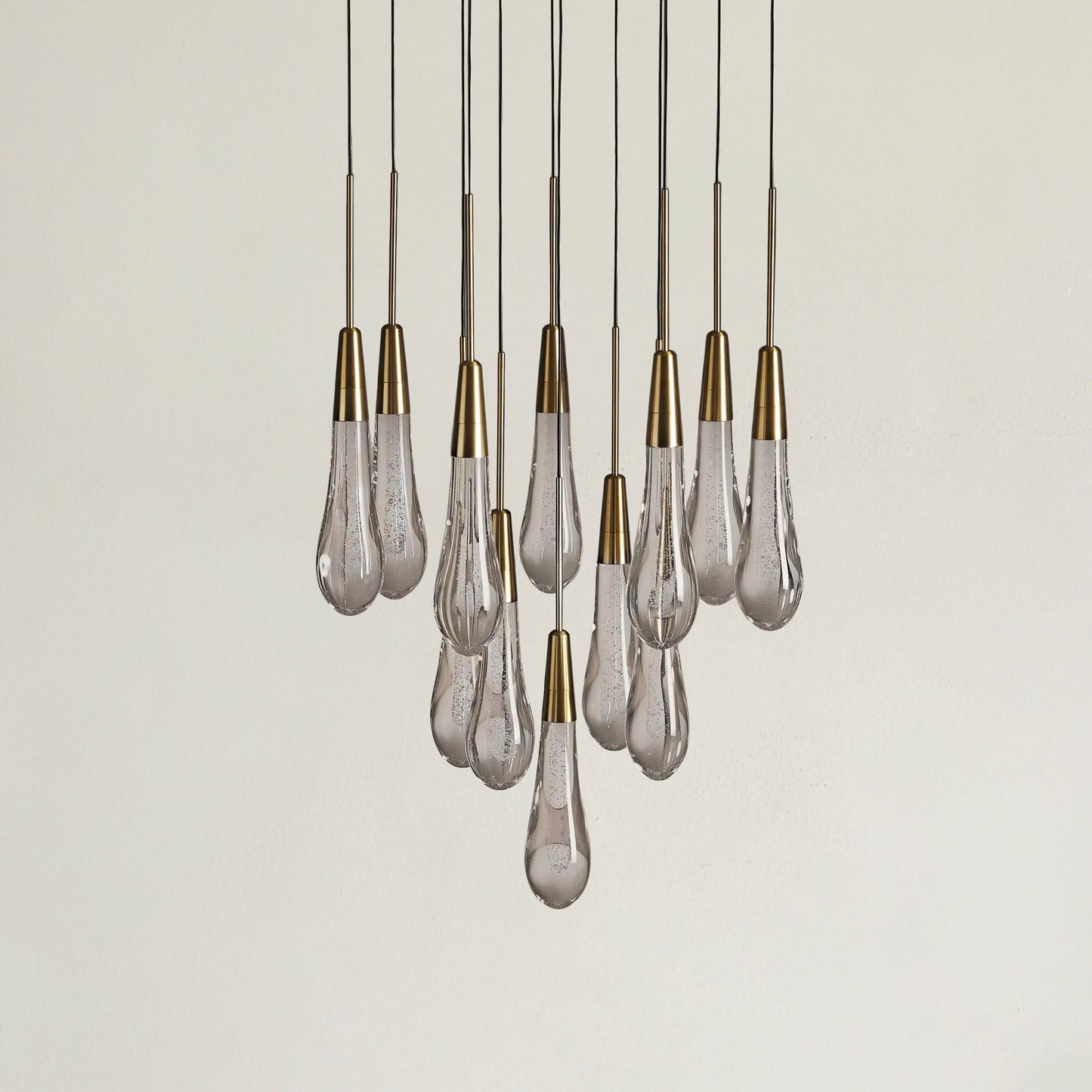 Soltaire Modern Round Chandelier 17" 24" 36" 58"