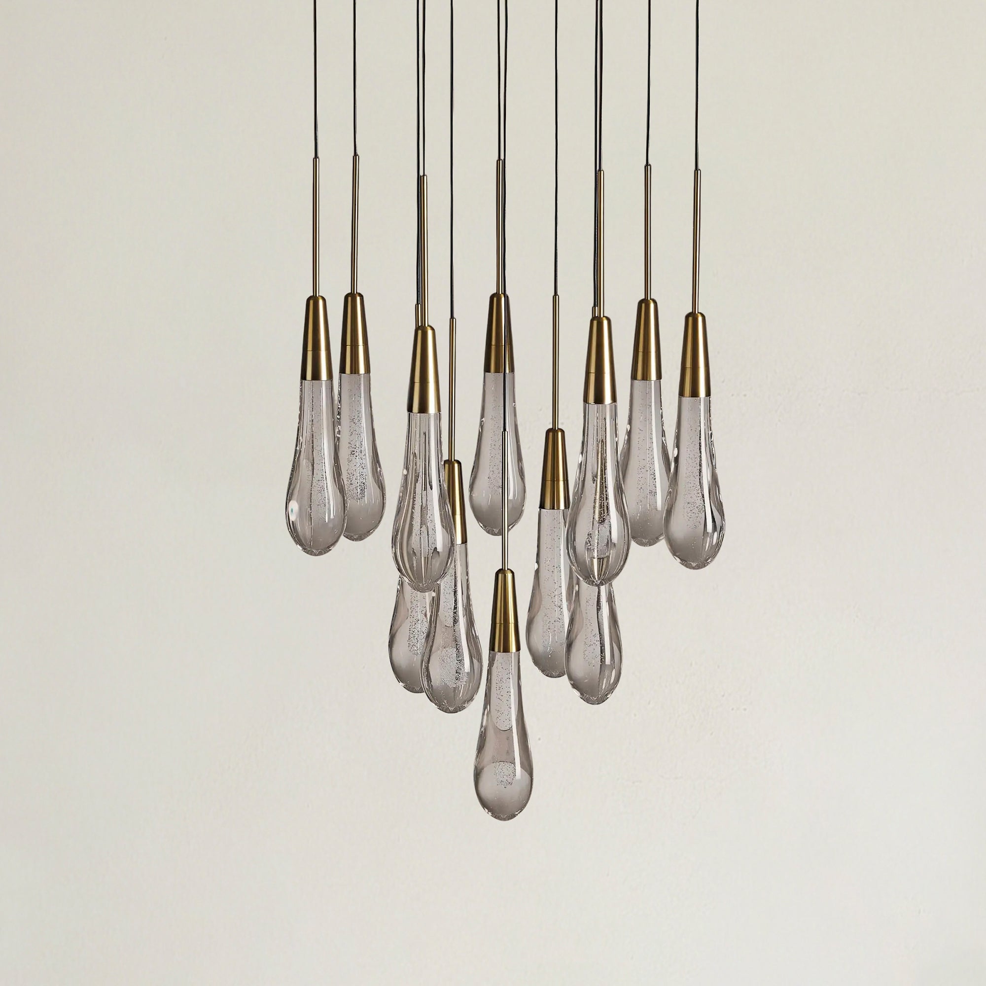 Soltaire Modern Round Chandelier 17" 24" 36" 58"