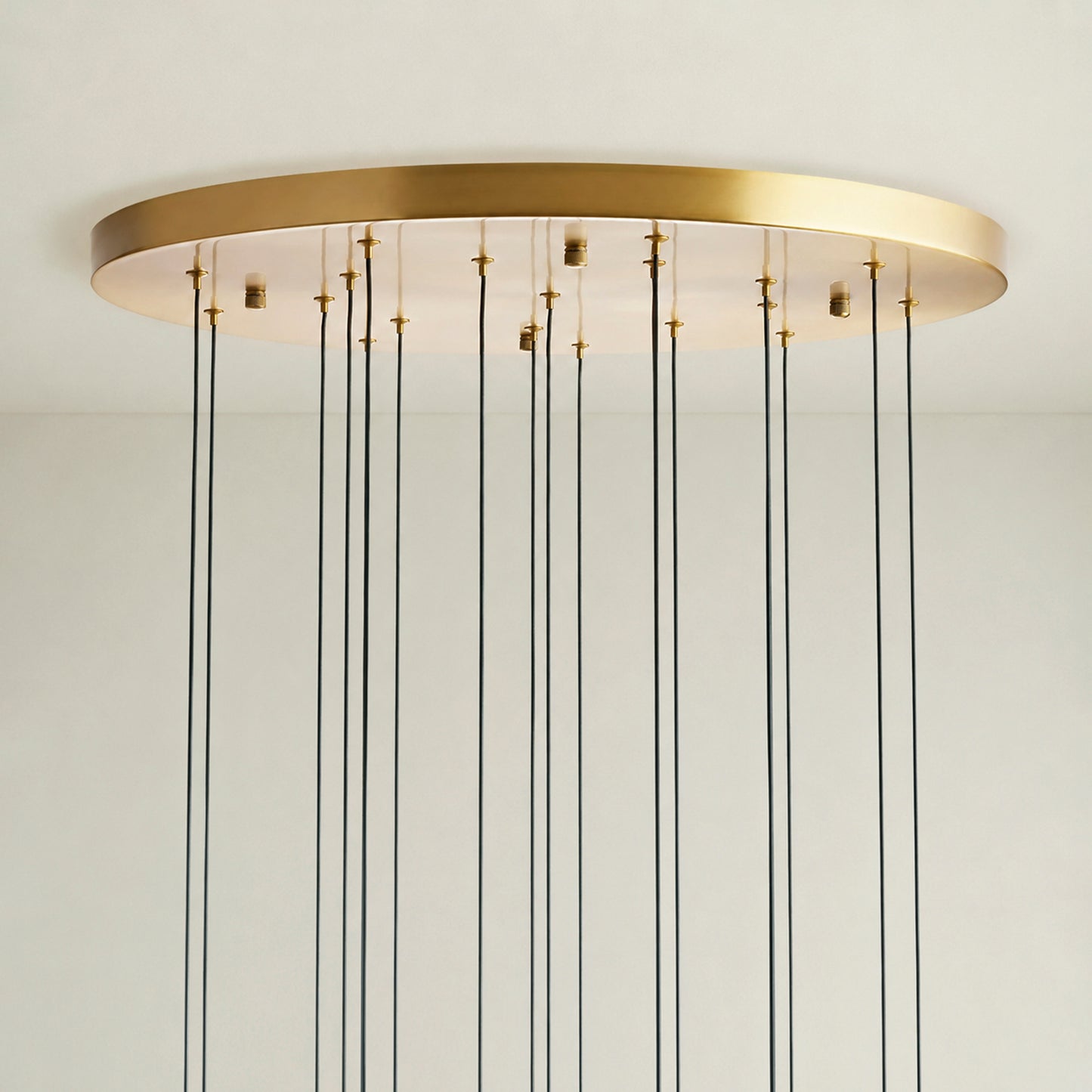 Soltaire Modern Round Chandelier 17" 24" 36" 58"