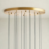 Soltaire Modern Round Chandelier 17" 24" 36" 58"