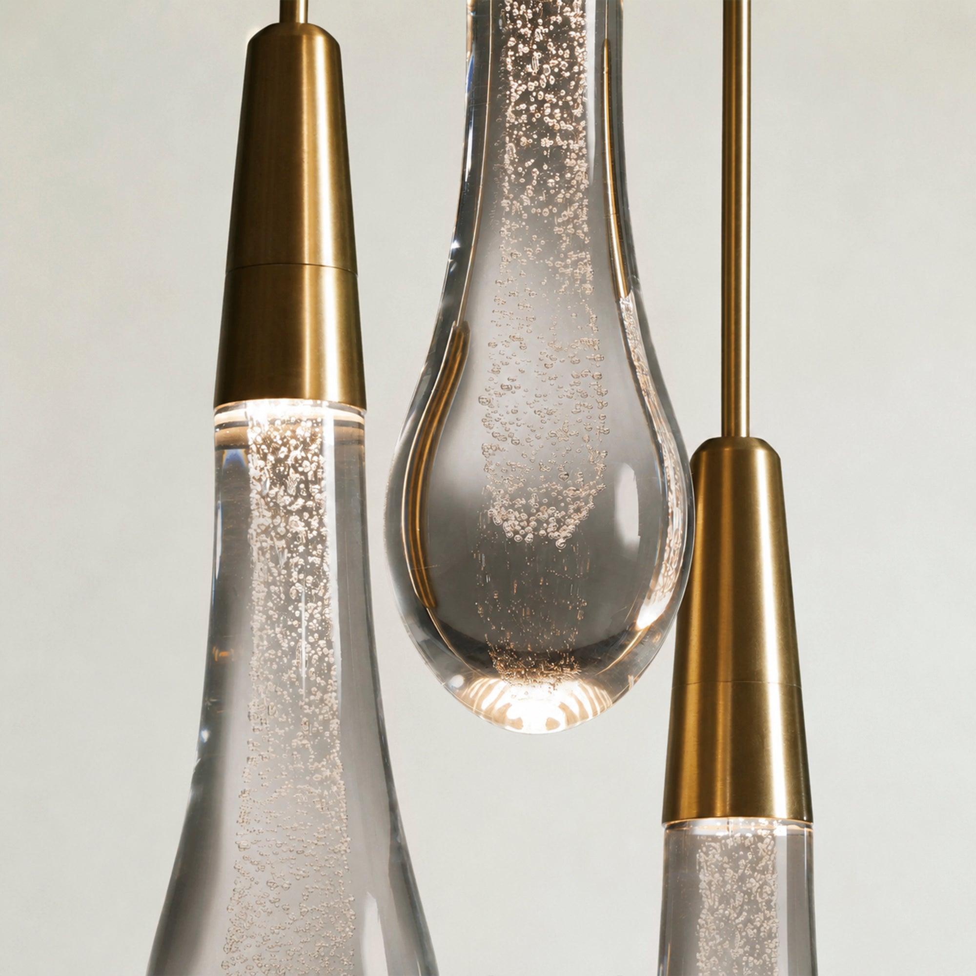 Soltaire Modern Round Chandelier 17" 24" 36" 58"