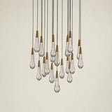 Soltaire Modern Round Chandelier 17" 24" 36" 58"
