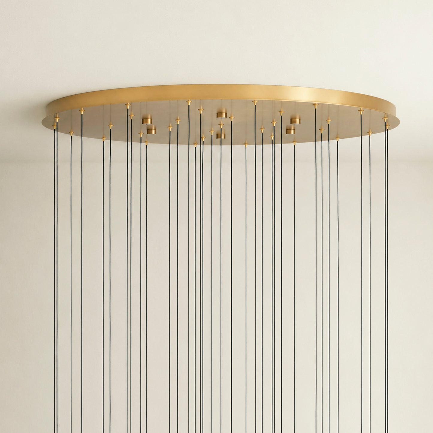 Soltaire Modern Round Chandelier 17" 24" 36" 58"