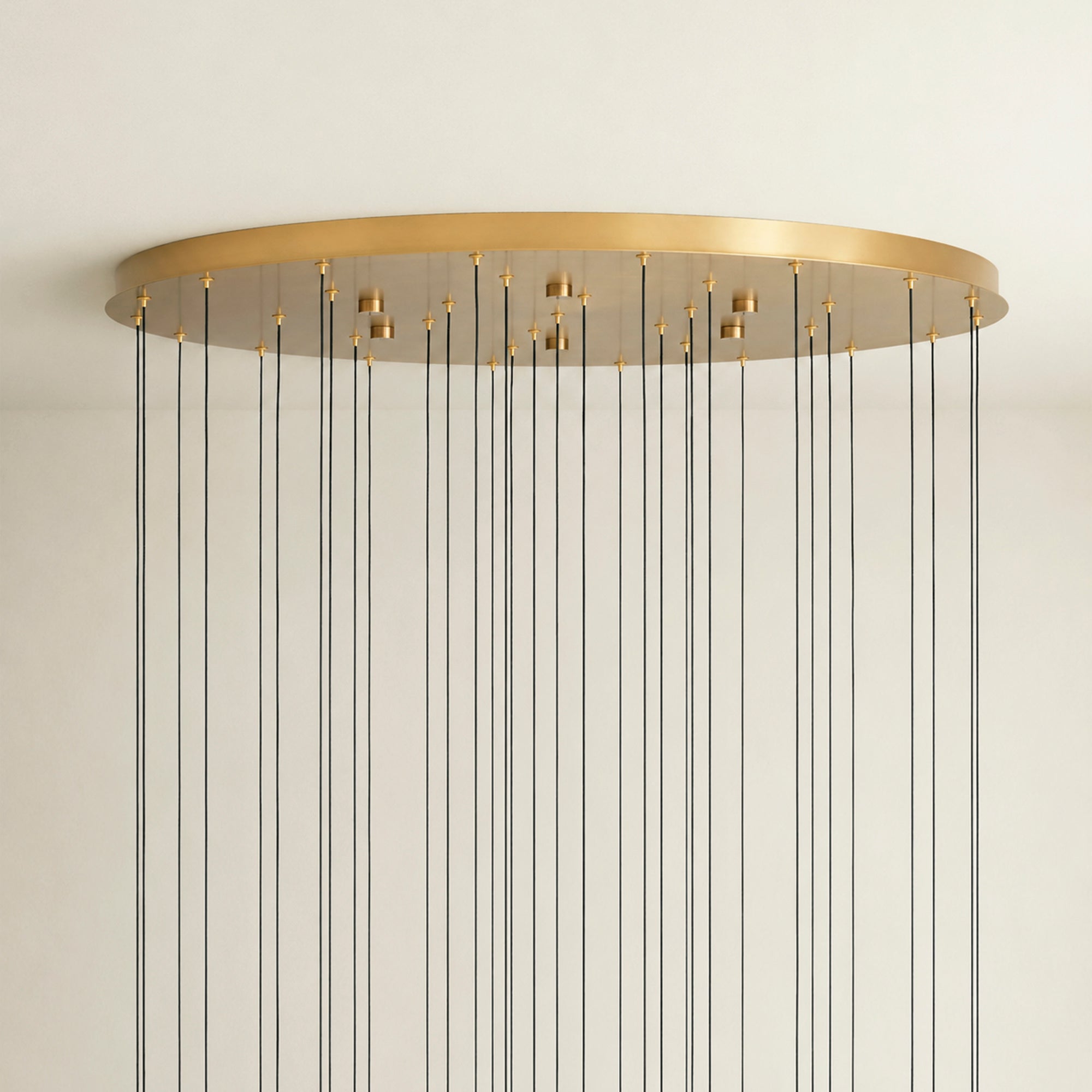 Soltaire Modern Round Chandelier 17" 24" 36" 58"