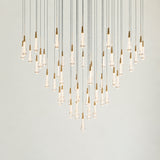 Soltaire Modern Round Chandelier 17" 24" 36" 58"