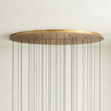 Soltaire Modern Round Chandelier 17" 24" 36" 58"