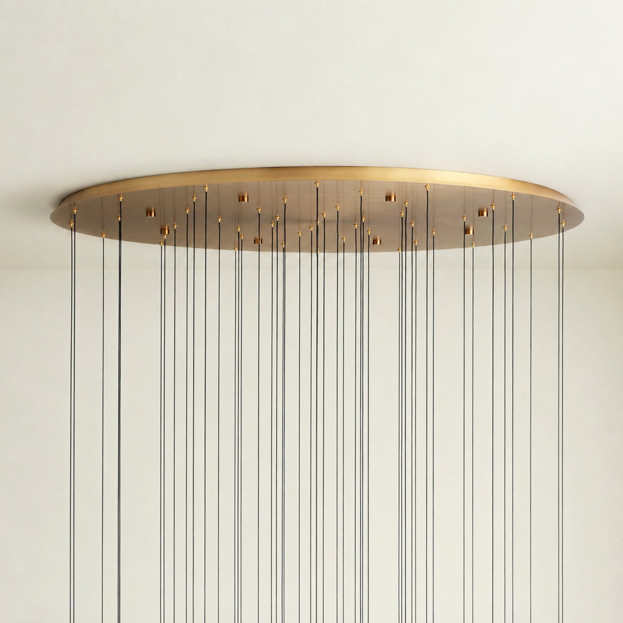 Soltaire Modern Round Chandelier 17" 24" 36" 58"