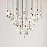 Soltaire Modern Round Chandelier 17" 24" 36" 58"