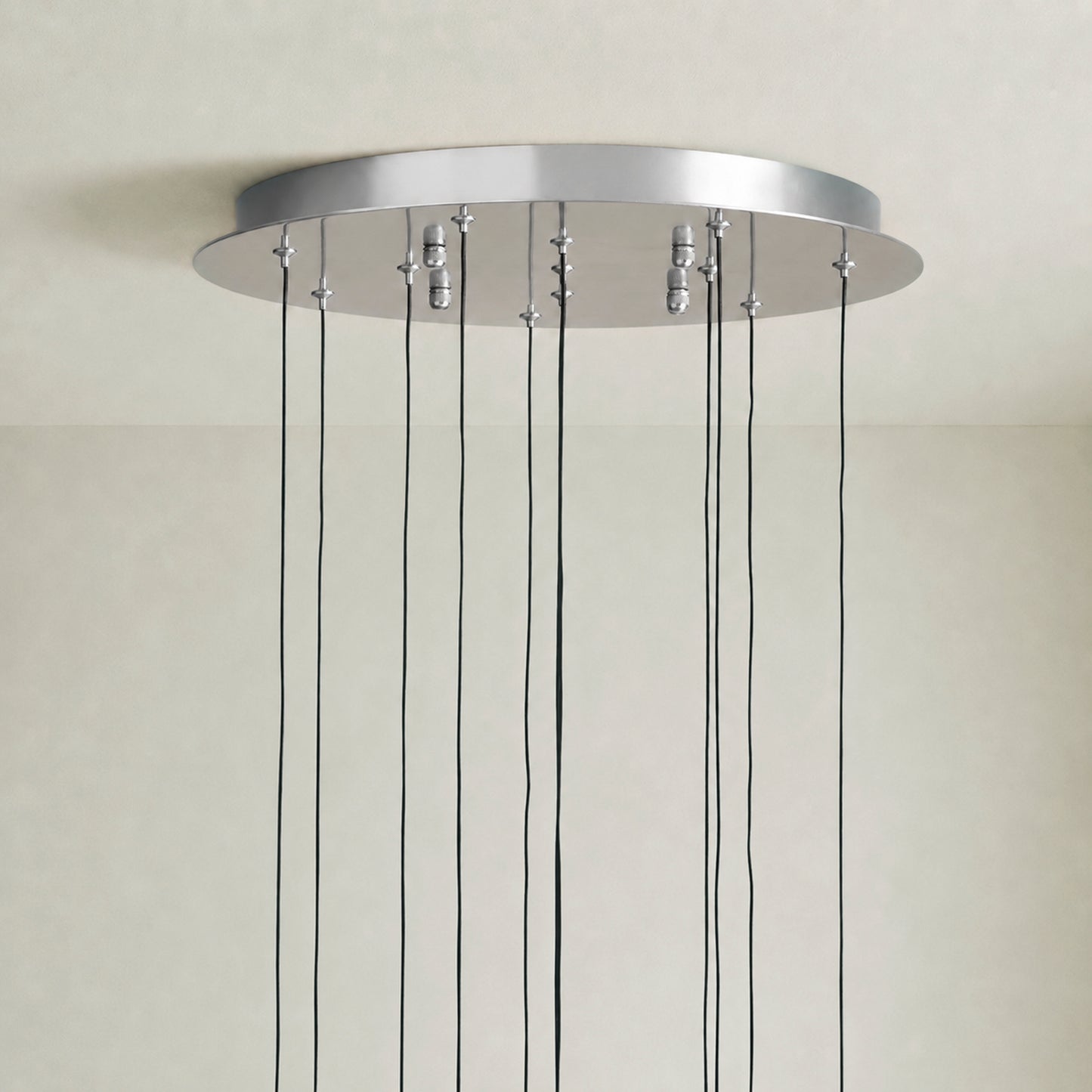 Soltaire Modern Round Chandelier 17" 24" 36" 58"