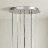 Soltaire Modern Round Chandelier 17" 24" 36" 58"