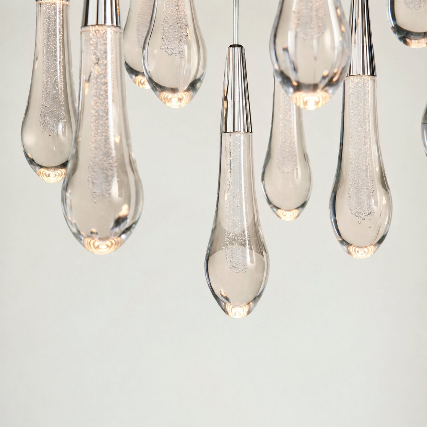 Soltaire Modern Round Chandelier 17" 24" 36" 58"