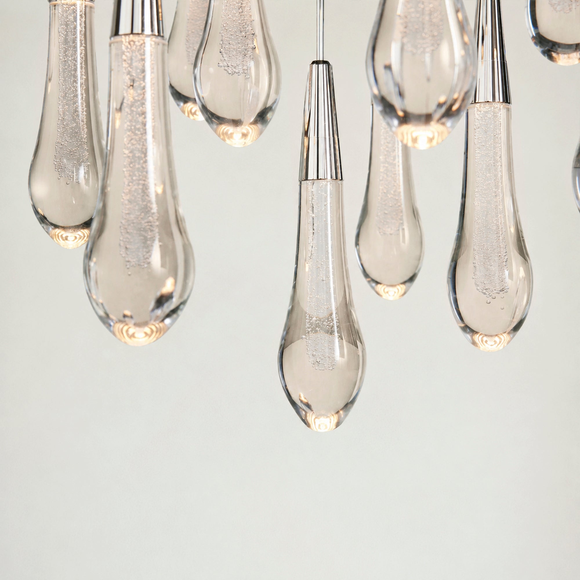 Soltaire Modern Round Chandelier 17" 24" 36" 58"