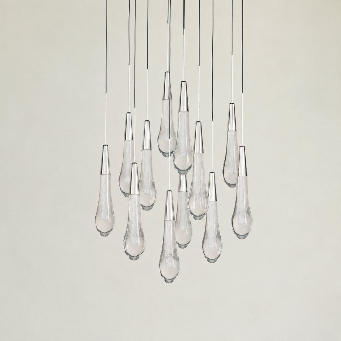 Soltaire Modern Round Chandelier 17" 24" 36" 58"