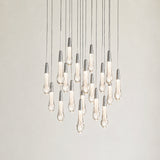 Soltaire Modern Round Chandelier 17" 24" 36" 58"