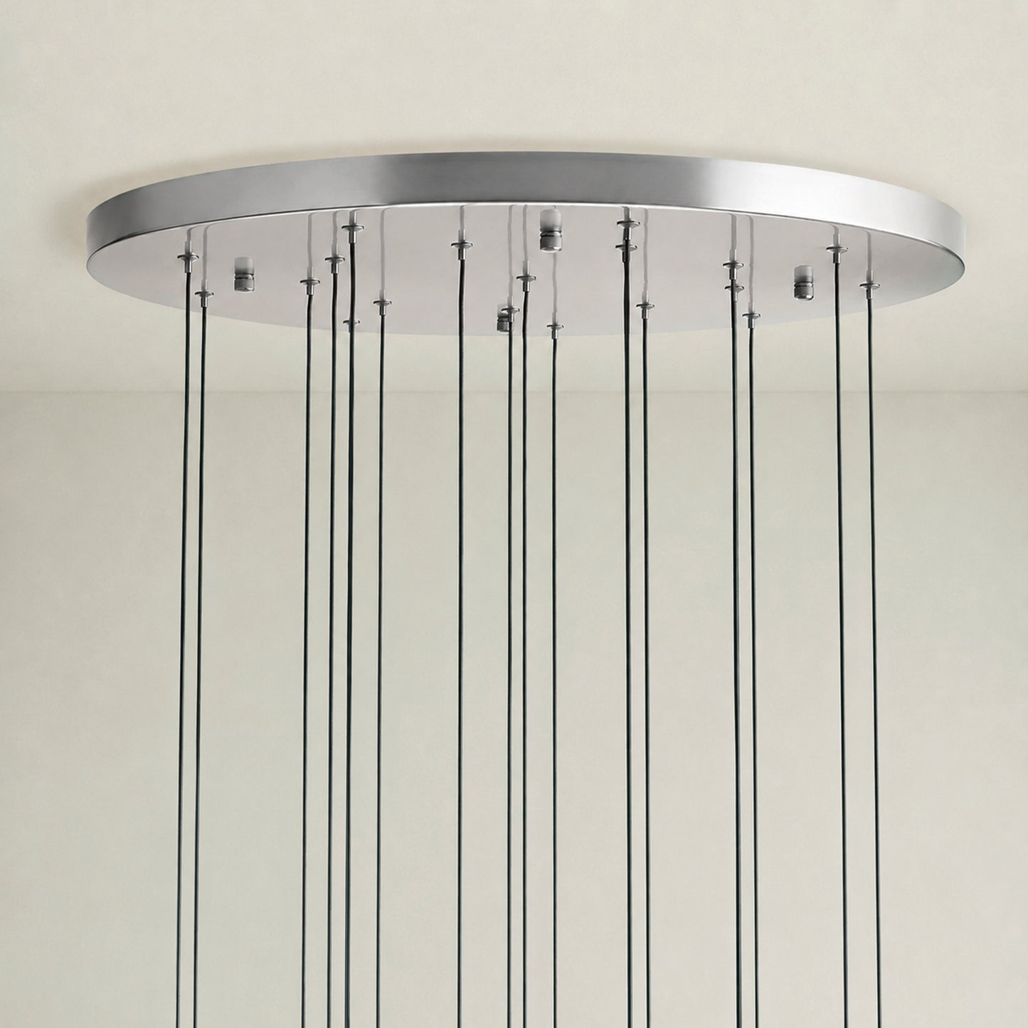 Soltaire Modern Round Chandelier 17" 24" 36" 58"