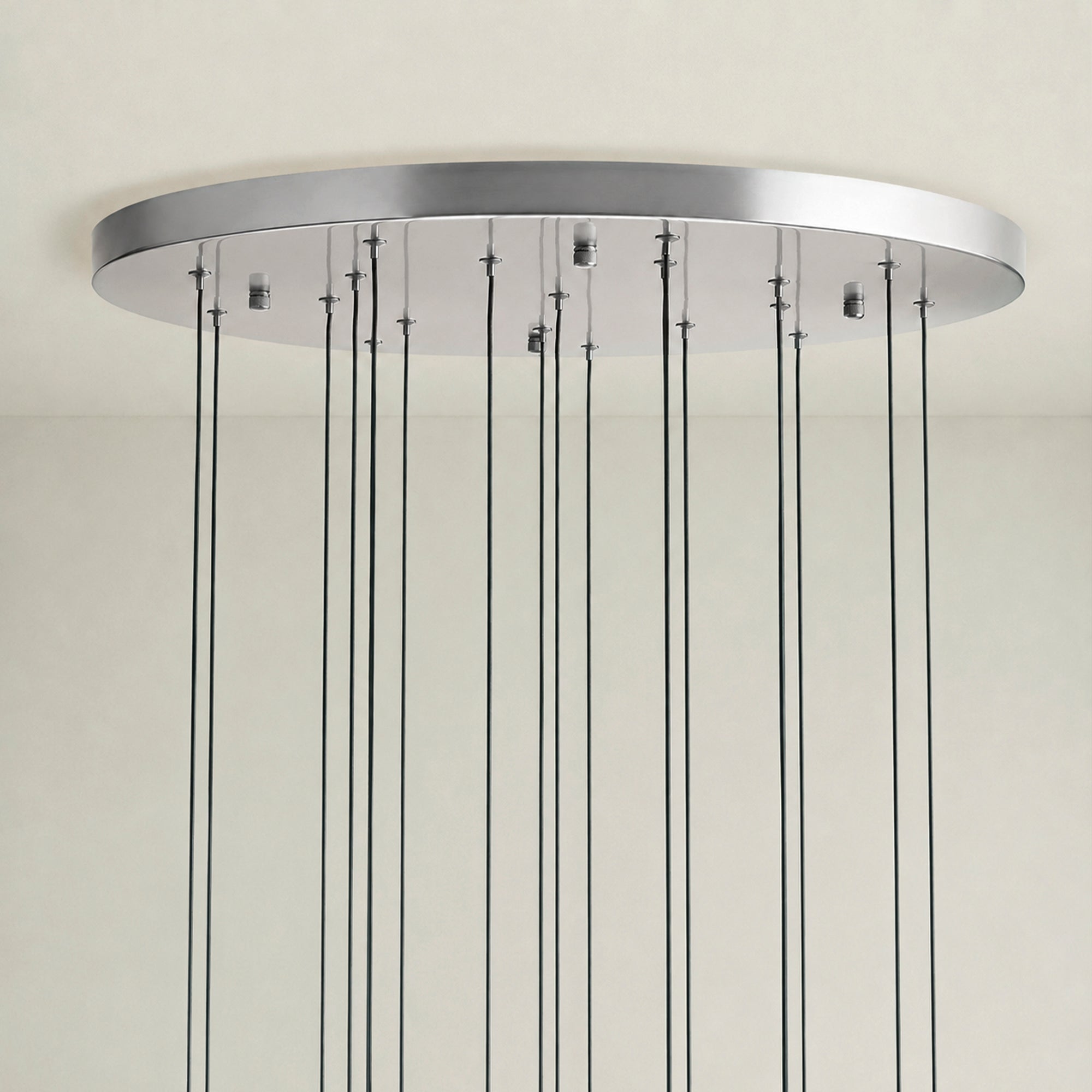 Soltaire Modern Round Chandelier 17" 24" 36" 58"