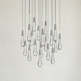 Soltaire Modern Round Chandelier 17" 24" 36" 58"