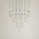 Soltaire Modern Round Chandelier 17" 24" 36" 58"