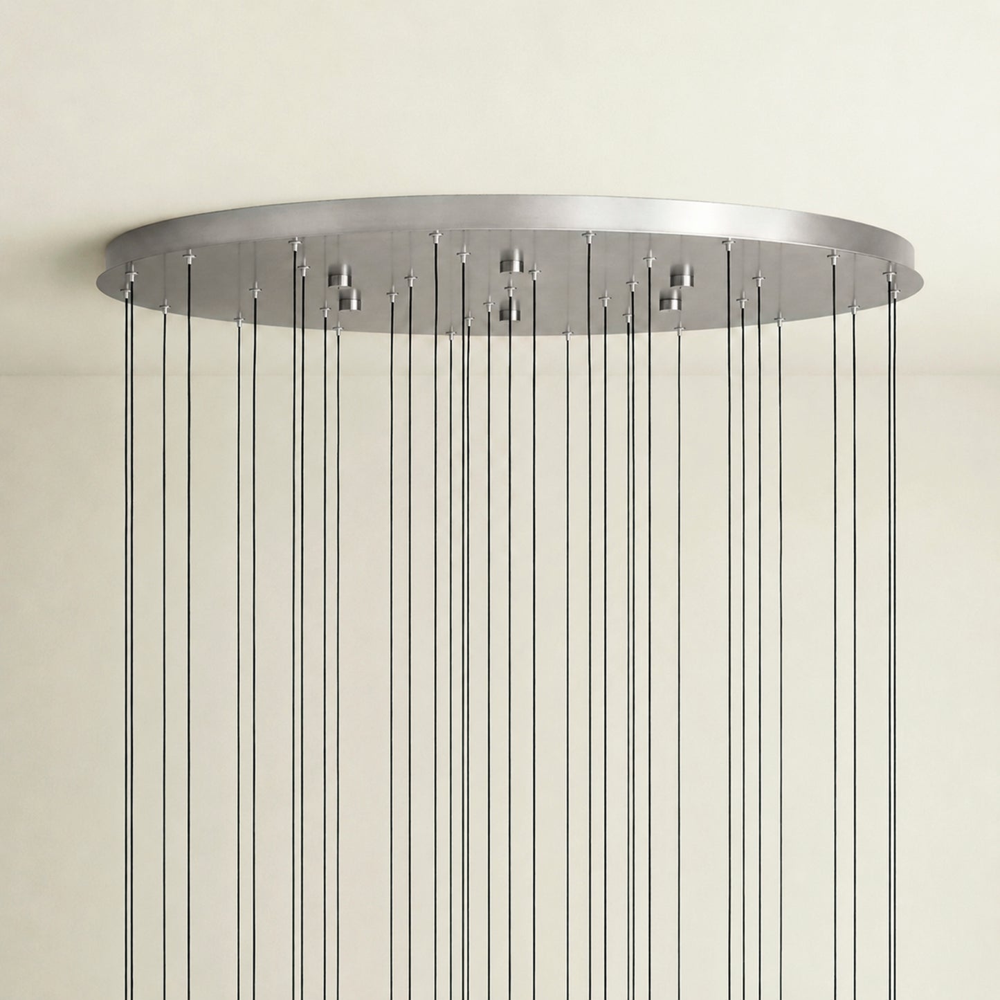 Soltaire Modern Round Chandelier 17" 24" 36" 58"