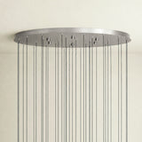 Soltaire Modern Round Chandelier 17" 24" 36" 58"