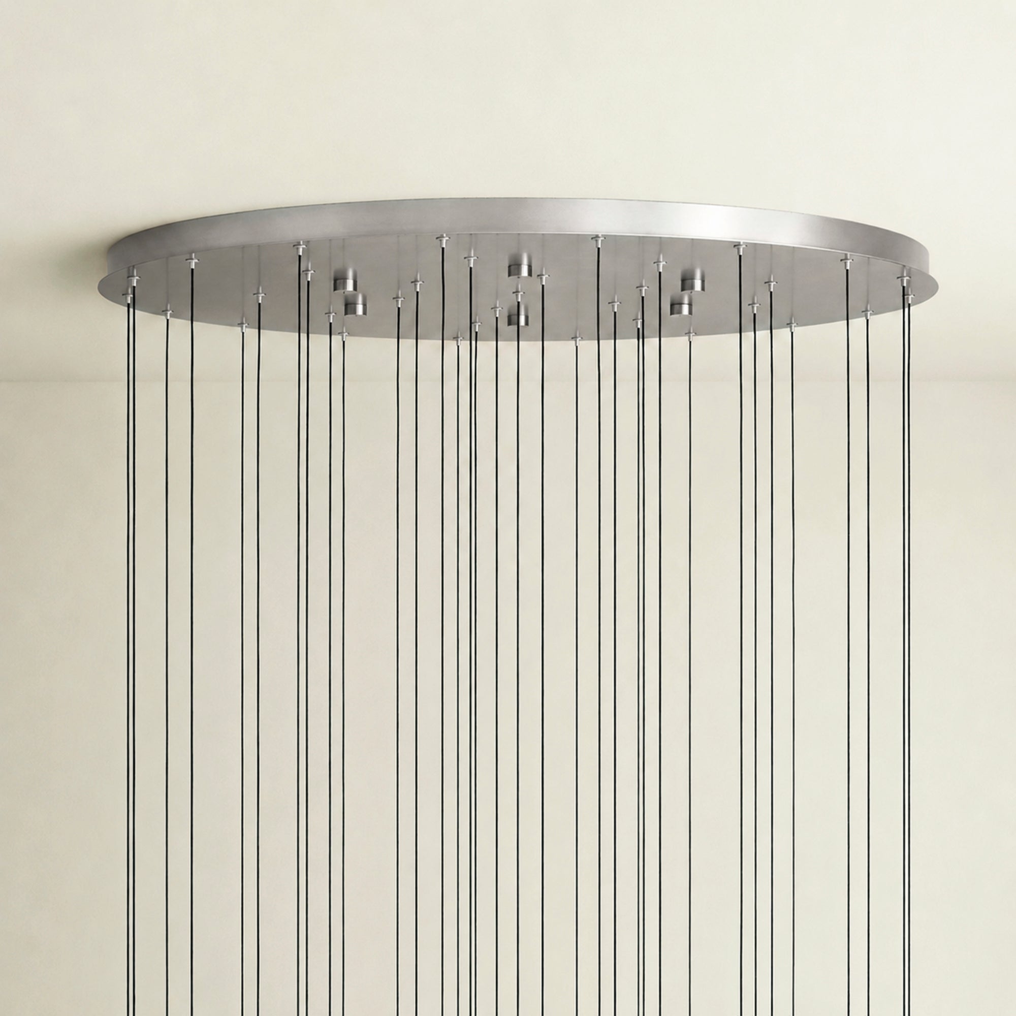 Soltaire Modern Round Chandelier 17" 24" 36" 58"