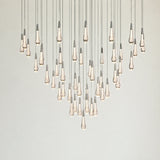 Soltaire Modern Round Chandelier 17" 24" 36" 58"