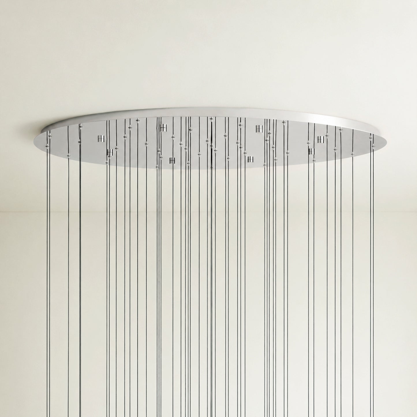 Soltaire Modern Round Chandelier 17" 24" 36" 58"