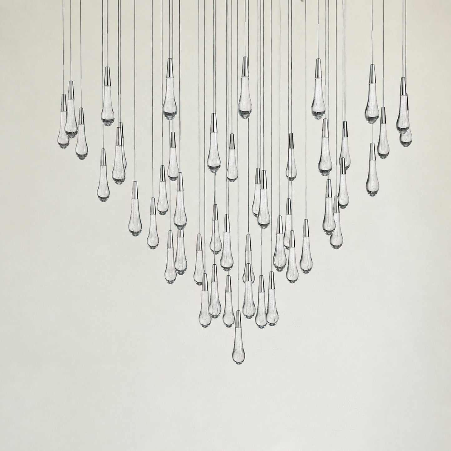 Soltaire Modern Round Chandelier 17" 24" 36" 58"