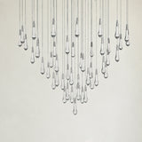 Soltaire Modern Round Chandelier 17" 24" 36" 58"