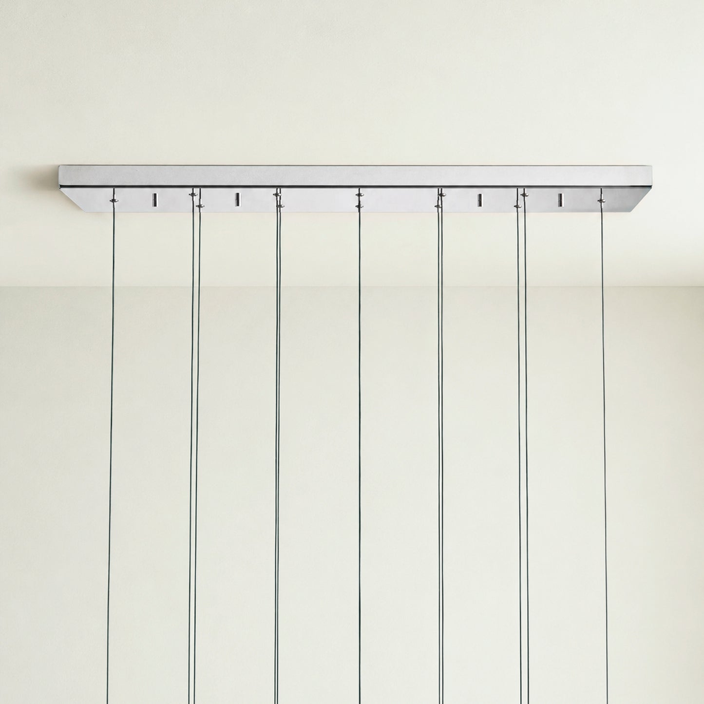 Soltaire Glass Linear Chandelier