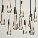 Soltaire Glass Linear Chandelier