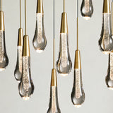 Soltaire Glass Linear Chandelier