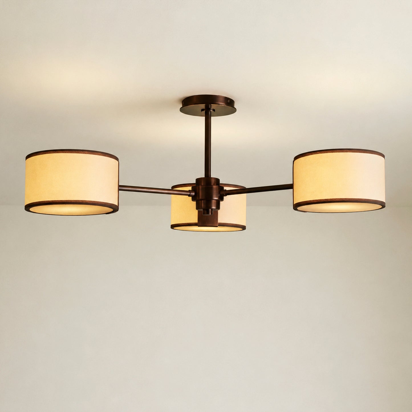 Daphne Fabric Flush Mount