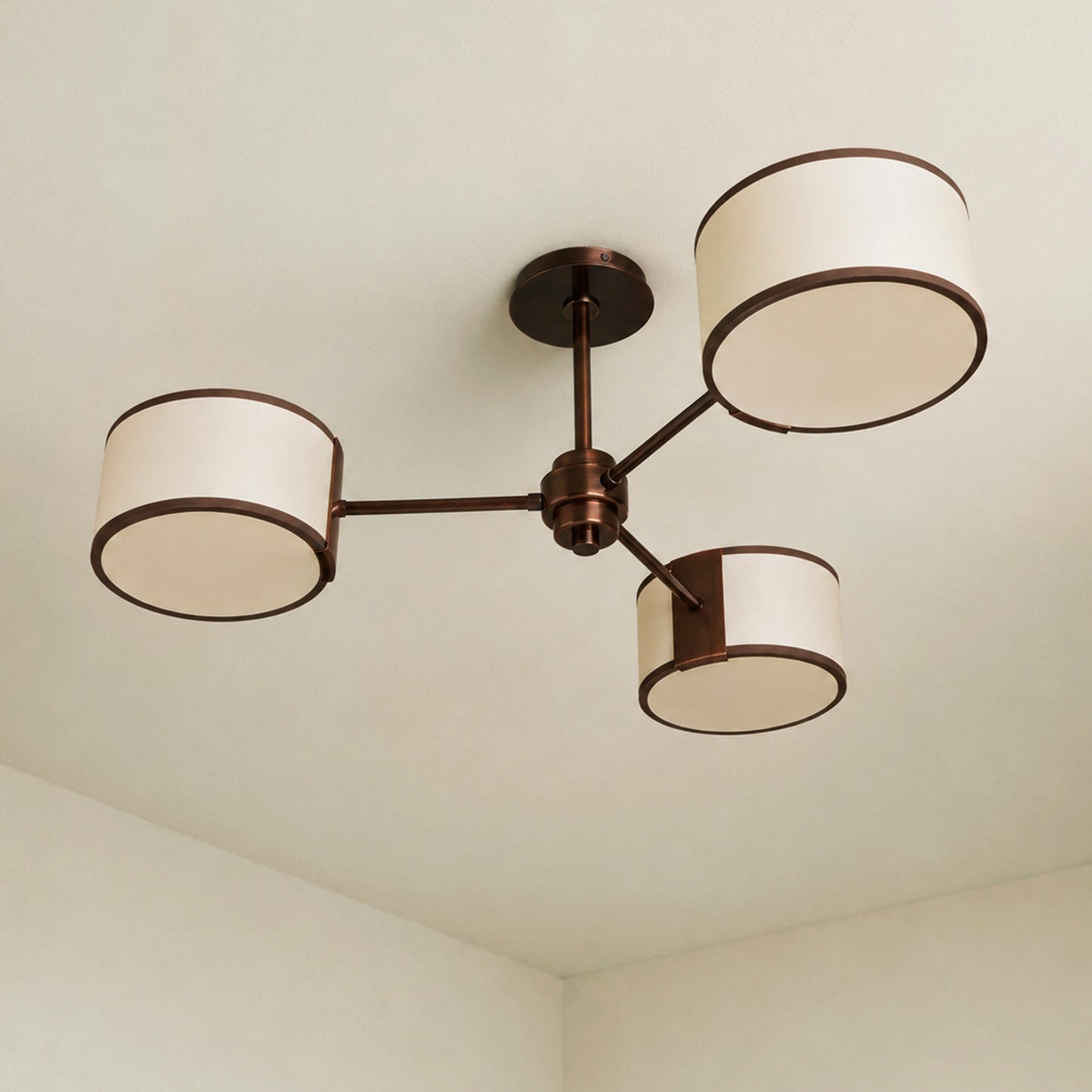 Daphne Fabric Flush Mount
