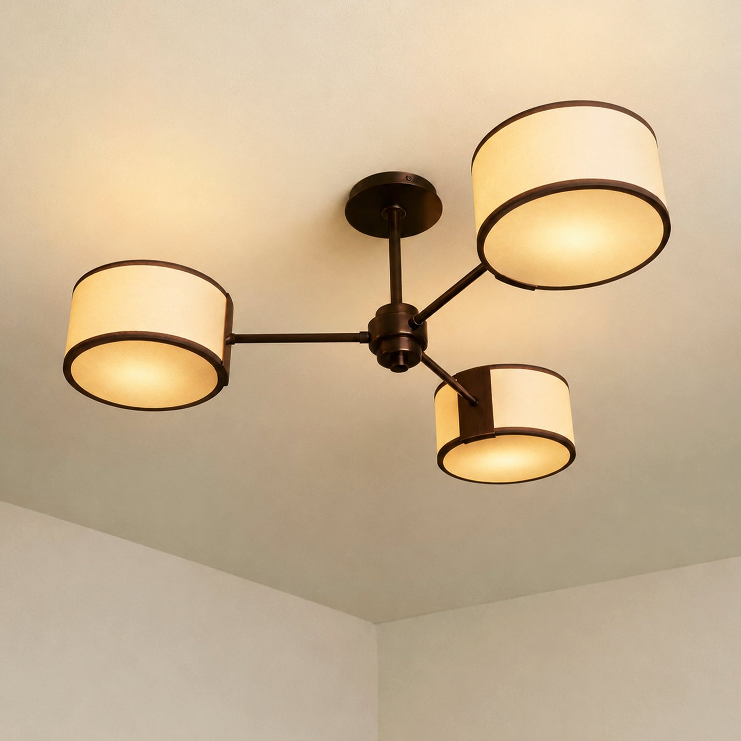 Daphne Fabric Flush Mount