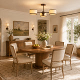 Daphne Fabric Flush Mount