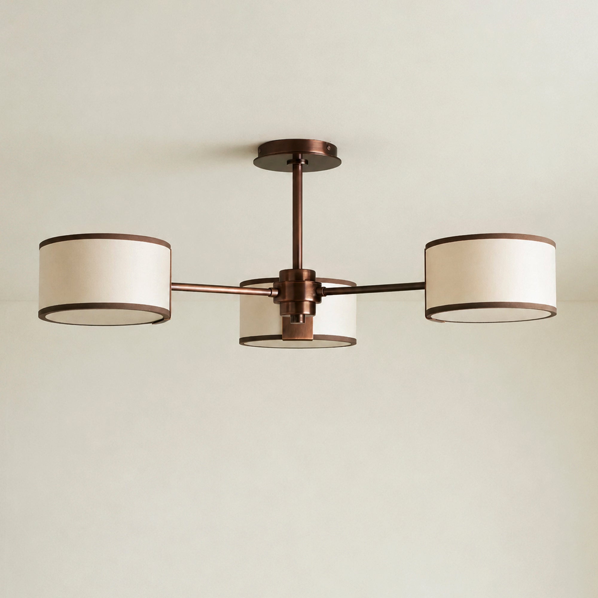 Daphne Fabric Flush Mount