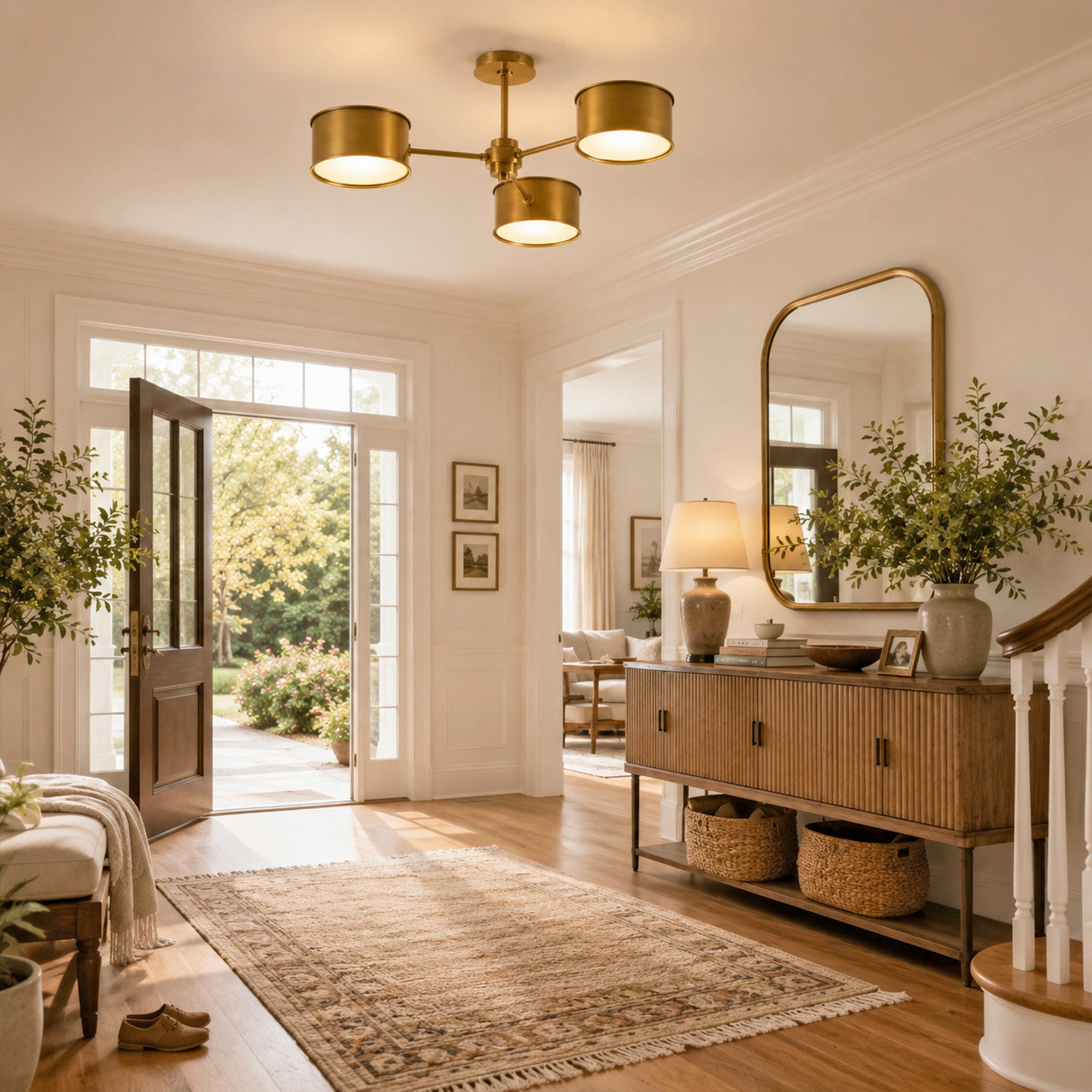 Daphne Metal Flush Mount