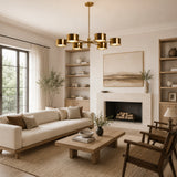 Daphne Metal Round Chandelier