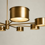 Daphne Metal Round Chandelier