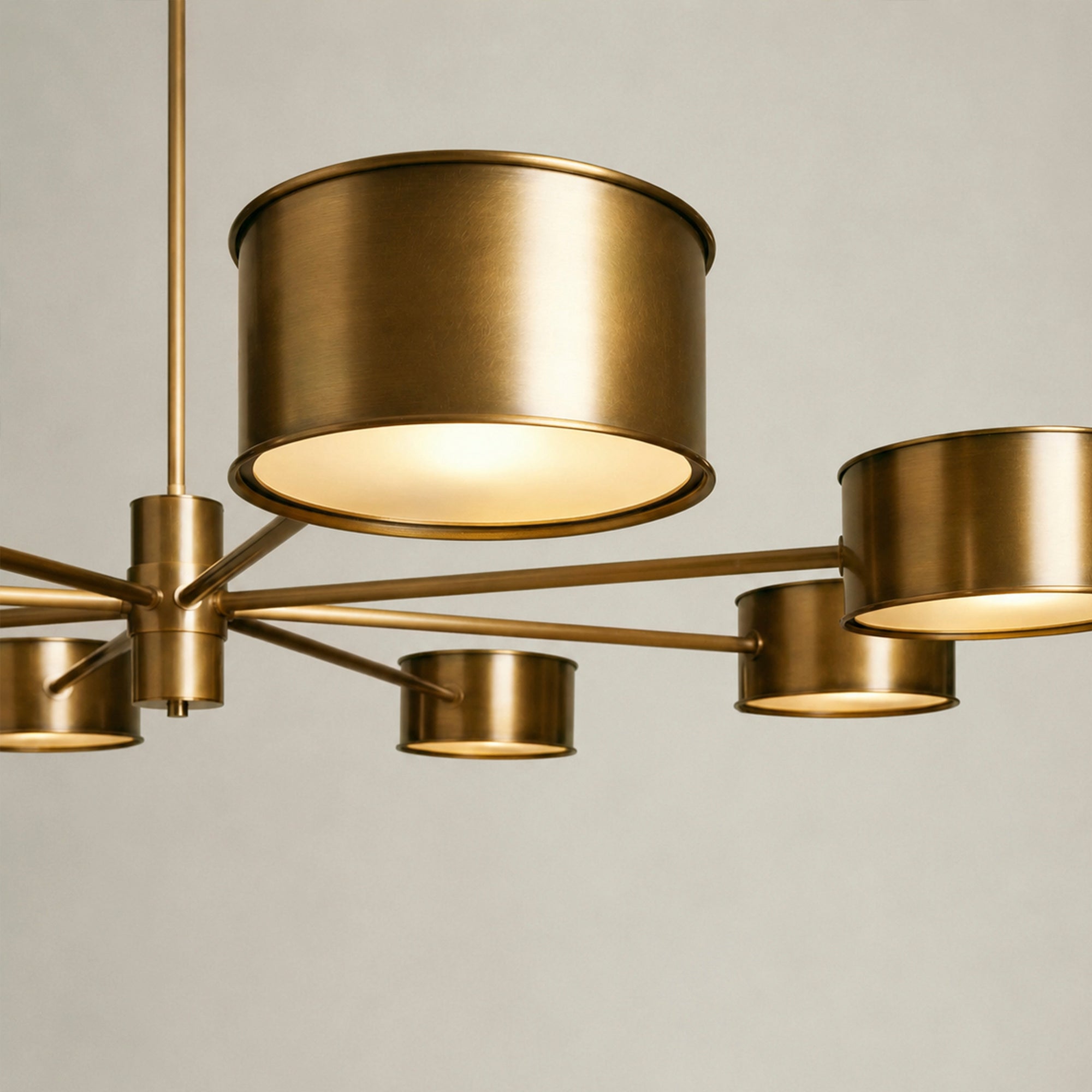 Daphne Metal Round Chandelier