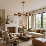 Daphne Metal Round Chandelier