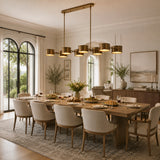 Daphne Metal Linear Chandelier
