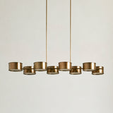 Daphne Metal Linear Chandelier