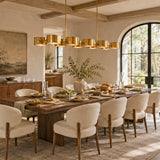 Daphne Metal Linear Chandelier