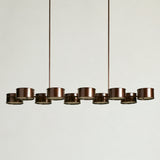 Daphne Metal Linear Chandelier
